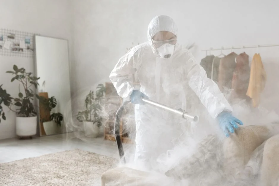 a-woman-is-cleaning-a-kitchen-sink-with-a-rag-sqomdoqb3ws
